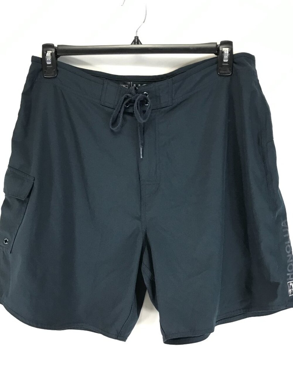 Honolua Board Shorts Men's Size 34 Navy Blue Stretch Lightweight Hawaii Beach